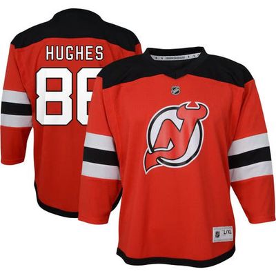 Outerstuff Preschool Jack Hughes Red New Jersey Devils Home Replica Player Jersey