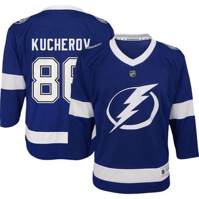 Outerstuff Preschool Nikita Kucherov Blue Tampa Bay Lightning Replica Player Jersey