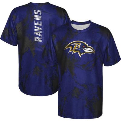 Outerstuff Preschool Purple Baltimore Ravens In The Mix T-Shirt