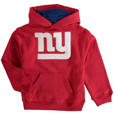 Outerstuff Preschool Red New York Giants Fan Gear Prime Pullover Hoodie