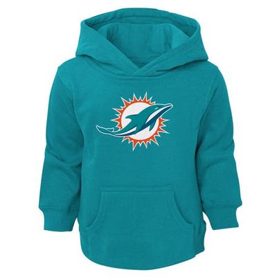 Outerstuff Toddler Aqua Miami Dolphins Logo Pullover Hoodie