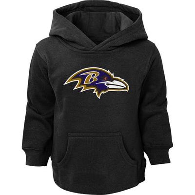 Outerstuff Toddler Black Baltimore Ravens Team Logo Pullover Hoodie