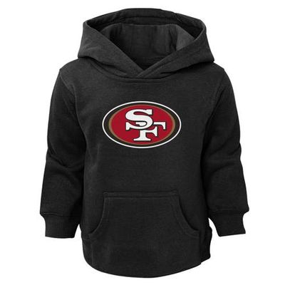 Outerstuff Toddler Black San Francisco 49ers Logo Pullover Hoodie