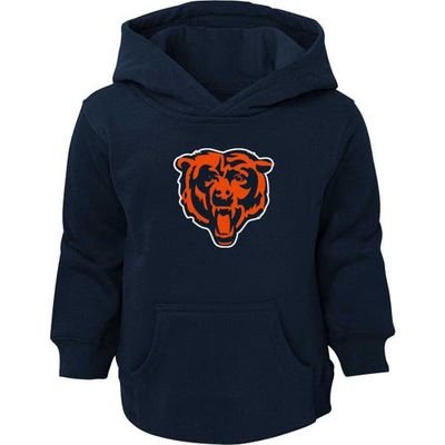 Outerstuff Toddler Navy Chicago Bears Logo Pullover Hoodie