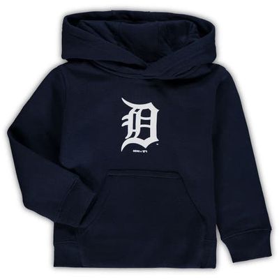 Outerstuff Toddler Navy Detroit Tigers Primary Logo Pullover Hoodie