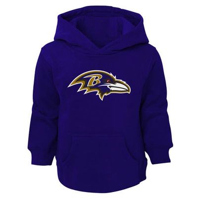 Outerstuff Toddler Purple Baltimore Ravens Logo Pullover Hoodie