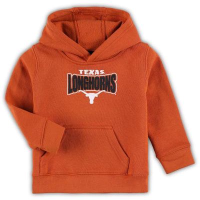 Outerstuff Toddler Texas Orange Texas Longhorns Draft Pick Pullover Hoodie in Burnt Orange