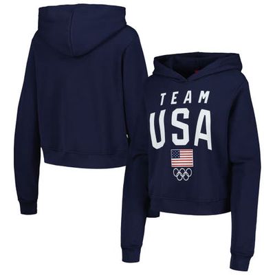 Outerstuff Women's Navy Team USA Pullover Hoodie
