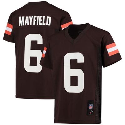 Outerstuff Youth Baker Mayfield Brown Cleveland Browns Replica Player Jersey