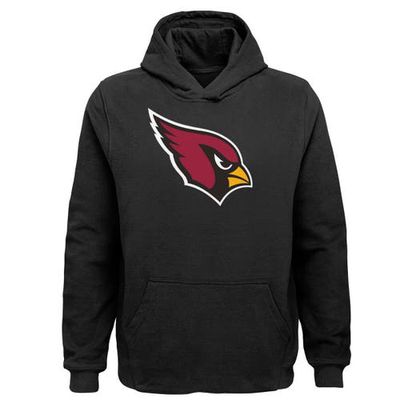 Outerstuff Youth Black Arizona Cardinals Team Logo Pullover Hoodie