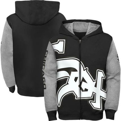 Outerstuff Youth Black Chicago White Sox Poster Board Full-Zip Hoodie