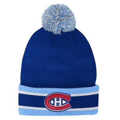 Outerstuff Youth Black Montreal Canadiens Special Edition 2.0 Cuffed Knit Hat with Pom