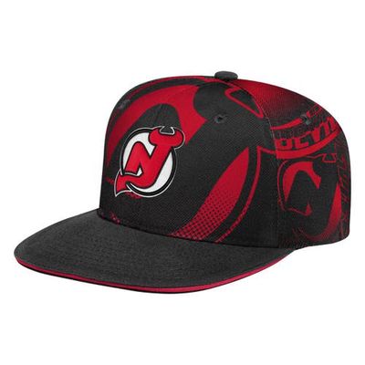 Outerstuff Youth Black New Jersey Devils Impact Fashion Snapback Hat