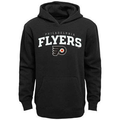 Outerstuff Youth Black Philadelphia Flyers Team Lock Up Pullover Hoodie