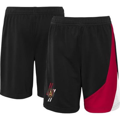 Outerstuff Youth Black/Red Atlanta United FC Energetic Player Shorts