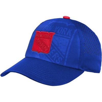 Outerstuff Youth Blue New York Rangers Impact Adjustable Hat