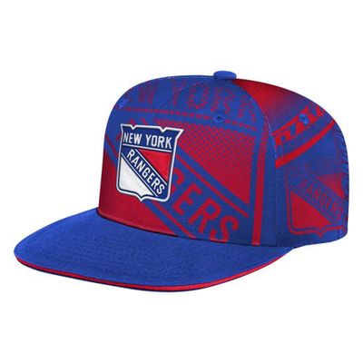 Outerstuff Youth Blue New York Rangers Impact Fashion Snapback Hat