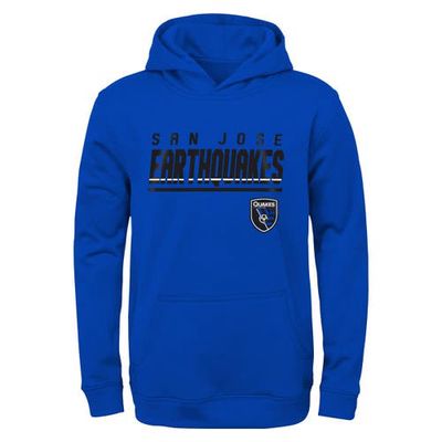 Outerstuff Youth Blue San Jose Earthquakes Headliner Pullover Hoodie