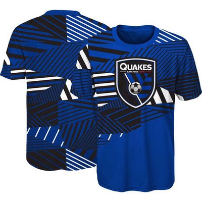 Outerstuff Youth Blue San Jose Earthquakes Spirited Winger T-Shirt