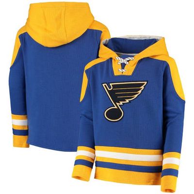 Outerstuff Youth Blue St. Louis Blues Ageless Must-Have Lace-Up Pullover Hoodie