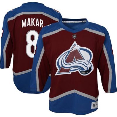 Outerstuff Youth Cale Makar Burgundy Colorado Avalanche Home Replica Player Jersey