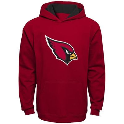 Outerstuff Youth Cardinal Arizona Cardinals Fan Gear Prime Pullover Hoodie