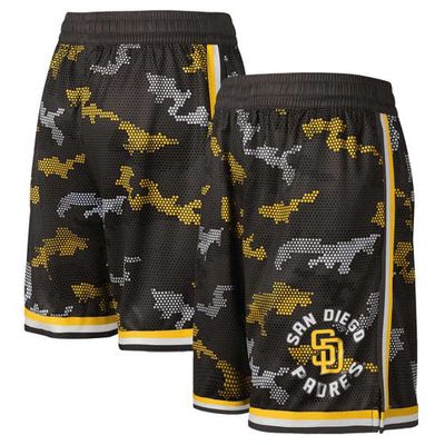 Outerstuff Youth Fanatics Branded Brown San Diego Padres Tech Runner Shorts