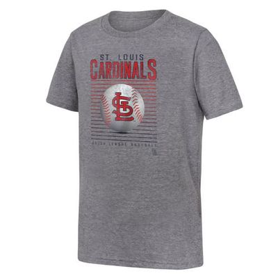 Outerstuff Youth Fanatics Branded Gray St. Louis Cardinals Relief Pitcher Tri-Blend T-Shirt