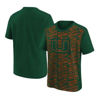 Outerstuff Youth Green Miami Hurricanes Exemplary T-Shirt