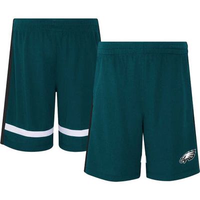 Outerstuff Youth Green Philadelphia Eagles 50 Yard Dash Mesh Shorts