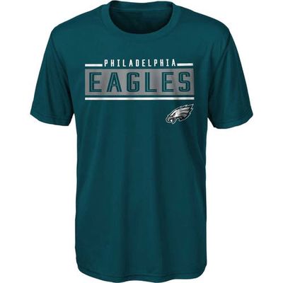 Outerstuff Youth Green Philadelphia Eagles Amped Up T-Shirt