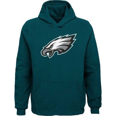 Outerstuff Youth Green Philadelphia Eagles Team Logo Pullover Hoodie