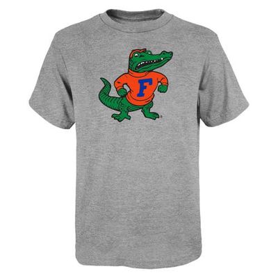 Outerstuff Youth Heather Gray Florida Gators Vault Logo T-Shirt