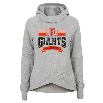 Outerstuff Youth Heather Gray San Francisco Giants Spectacular Funnel Hoodie