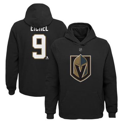 Outerstuff Youth Jack Eichel Black Vegas Golden Knights Player Name & Number Hoodie