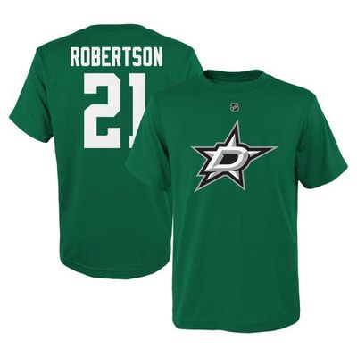 Outerstuff Youth Jason Robertson Kelly Green Dallas Stars Player Name & Number T-Shirt