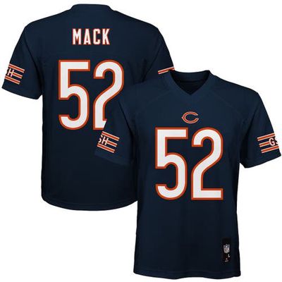 Outerstuff Youth Khalil Mack Navy Chicago Bears Replica Player Jersey