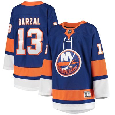 Outerstuff Youth Mathew Barzal Royal New York Islanders Home Premier Player Jersey