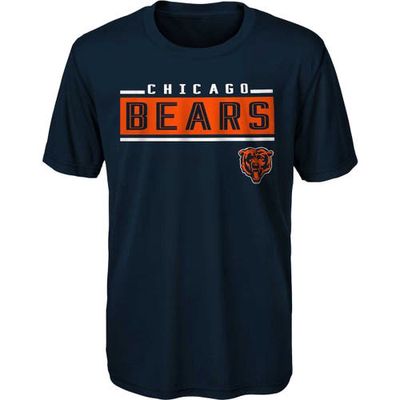 Outerstuff Youth Navy Chicago Bears Amped Up T-Shirt