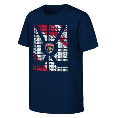 Outerstuff Youth Navy Florida Panthers Box T-Shirt