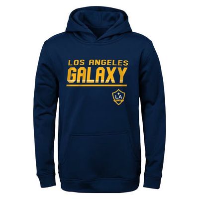 Outerstuff Youth Navy LA Galaxy Headliner Pullover Hoodie