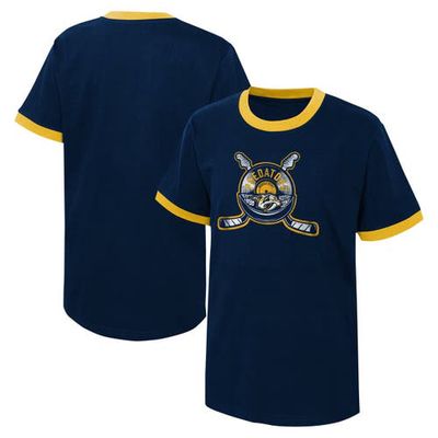 Outerstuff Youth Navy Nashville Predators Ice City T-Shirt