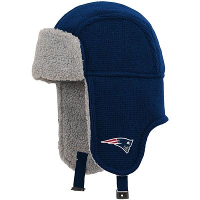 Outerstuff Youth Navy New England Patriots Flat Trooper Knit Hat