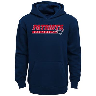 Outerstuff Youth Navy New England Patriots Take the Lead Pullover Hoodie