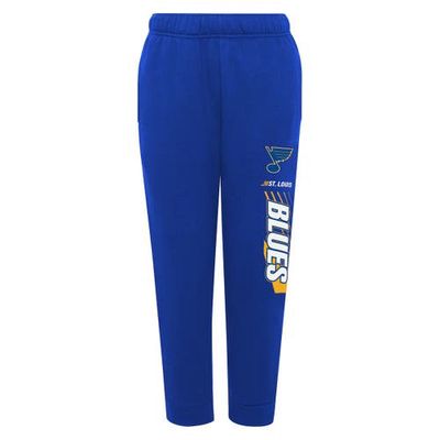 Outerstuff Youth Navy St. Louis Blues Power Move Fleece Pants