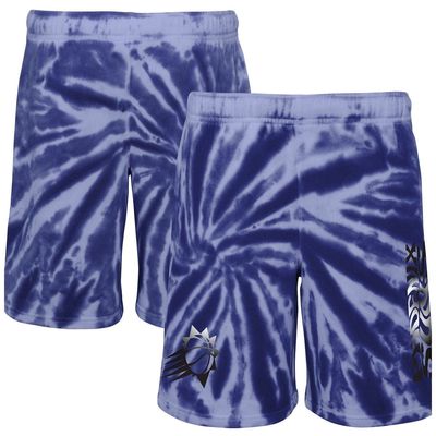 Outerstuff Youth Purple Phoenix Suns Santa Monica Tie-Dye Shorts