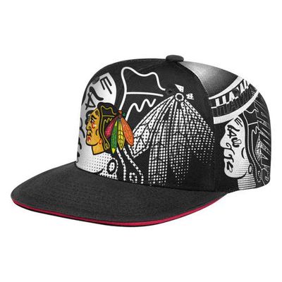 Outerstuff Youth Red Chicago Blackhawks Impact Fashion Snapback Hat