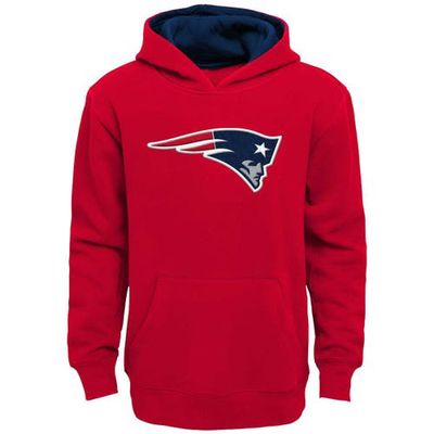Outerstuff Youth Red New England Patriots Prime Pullover Hoodie