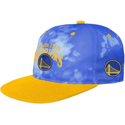 Outerstuff Youth Royal Golden State Warriors Bleach Out Deadstock Snapback Hat