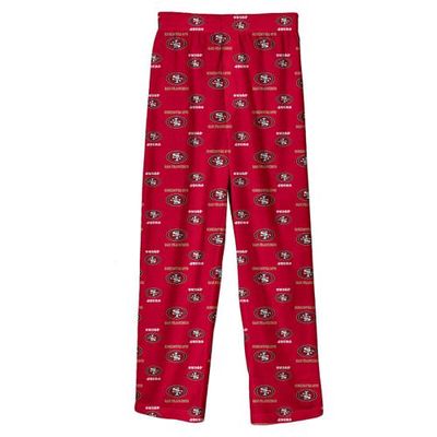 Outerstuff Youth Scarlet San Francisco 49ers Team-Colored Printed Pajama Pants